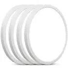 SunRider 4-Pack LED Flush Mount Ceiling Light Fixture, 5000K Daylight White, ...