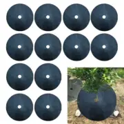 12*-Mulch Ring Tree Protector Mats 27-42cm Disc Shrub Tree Guard Shading Ma ,uK