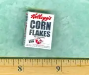 Dollhouse Miniatures size Vintage Corn Flakes Cereal Box