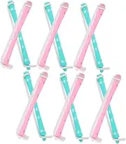 TOVINANNA 24pcs Two Perming Bar for Women Flexible Curling Rods for Long Short Hair Hair Perm Kit Portable Curling Stick for Salon-style Curls