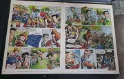Jimmy Neutron Boy Genius 2 Page Comic Print Ad 2004 16x11 Great To Frame