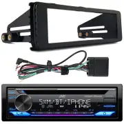 JVC KD-T910BTS In-Dash CD Player Bluetooth USB AUX Receiver, Stereo Install Kit