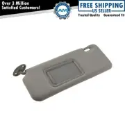 OEM Sun Visor & Integrated Mirror LH Driver Side Gray Cloth for 05-07 Scion TC
