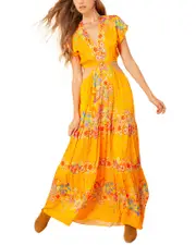 Hale Bob Cut-Out Maxi Dress