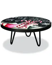 Courtside Market Holiday Collection Peppermint Cocoa Seasonal Decorative Table/Riser