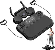 Ab Exercise Board - Automatic Rebound AB Exercise Equipment | Portable Exercise Equipment Multifunctional Fitness Supplies, Space Saving Workout Equipment for Home Gym School Indoor Outdoor