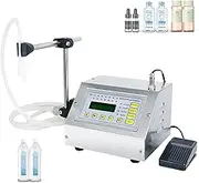 Liquid Filling Machine, Maximum Flow Rate 2.8l/Min, Accuracy ≤0.5% Error, Filling Range 5ml-3500ml, Liquid Dispenser, with Anti-Drip Function, for Pure Liquids Such as Water and Wine,110