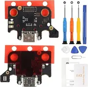 for Samsung Galaxy Tab A7 10.4 T500 USB Charging Port Flex Cable Replacement SM-T500 SM-T505 USB Type-C Charger Dock Board Flex Connector(Dock Connector Board Repair Kit)