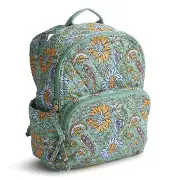 Vera Bradley Premium Cotton Small Banbury Backpack, Gemstone Paisley