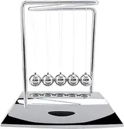 Newton's Balance Ball, Newton's Cradle Balance Steel Balls, Physics Science Pendulum Ornaments Toy for Decorating Office Home