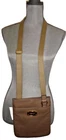 MICHAEL KORS Jet Set MK Crossbody Messenger Shoulder Pocket Bag DK Dune Leather