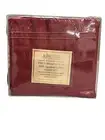 Jessica Sanders Twin Sheet Set 1500 Thread Count Red 100% Egyptian Cotton NWT