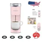 Portable 6 to 12oz Single Serve K-Cup Pod Coffee Maker - Space-Saving Design