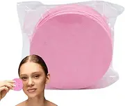 Face Wash Sponge - Compressed Face Sponge, Pulp Cotton Sponge | Deep Pore Cleaning, and Skin Exfoliation, Cosmetic Sponges Makeup Remover, Cellulose Cleansing Pads for Daily Face Cleansing Massage