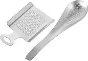 2Pcs Garlic and Ginger Crusher Food Grinder Kitchenware for Mashing Fruits and Vegetables Easy to to Use