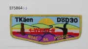 Boy Scout OA Flap Tkaen Dod Lodge 30 1994 NOAC S-3