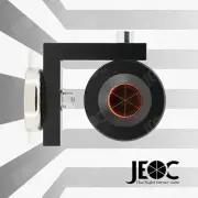 JEOC GMP104 + Magnetic Base, Mini L Bar Monitoring Prism, for Swiss Style system