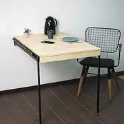 Ultimate Premium Products Murphy Folding Table | Wall Mounted Table Dining Table | Multifunctional Desk & Shelf | Storage Shelf | Small Space Desk