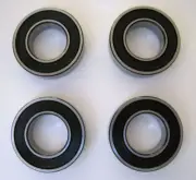 6801-2RS HYBRID CERAMIC Si3N4 ABEC5 BALL BEARING KIT 4 QTY PIECES = PRICE DROP