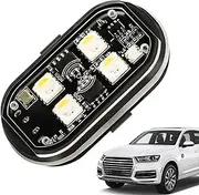 Wireless Remote Control Strobe Lights,Motorcycle Flashing Light | High Brightness Warning Lamp for Car Motorcycle, Vehicle Flashing Lighting Device