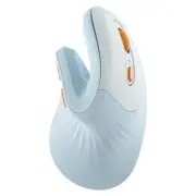 Ergonomic Mouse with Jiggler - Wireless Vertical Mouse with Multi Device Conn...