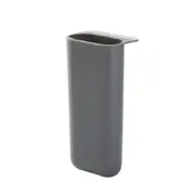 5PCS Durable Office Desk Pen Ruler Pencil Holder Cup Organizer Container Pen Holder Desk Organizer(Black Rectangle)