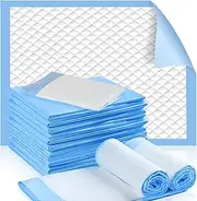 100 Pack Disposable Changing Pads for Baby - Waterproof Portable Diaper Changing Pad - Newborn Pads Soft Breathable Waterproof Leak Proof Quick Absorb Drying Protector Mat - 17 x 13 Inches