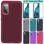 For Samsung Galaxy S20 FE S20 FE 5G Case Phone Rubber Cover / Screen Protector
