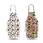 2 Pack Kitchen Aprons for Cooking Baking Barbeque House Keeper | chef apron W...