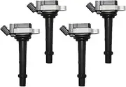 4PCS Ignition Coil Compatible With Geely Vision 1.5L 2009- S11 SUV(X6) Compatible With Emgrand EC7 EC7-RV GX7 RS GS GS 1.8L 2015-1066001487