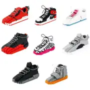 400Pcs Micro Building Block Trendy Shoe Model Youth Puzzle Assembly Toy Boys' Ho