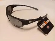 Vtg. NWT Black-Grey Foster Grant IronMan PERSIST Polarized Sport Sunglasses 2010