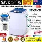 Devanti 4.6KG Mini Portable Washing Machine Outdoor Camping Car RV Spin Dry AU