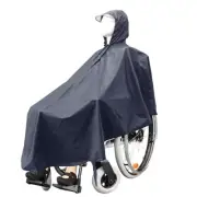 Raincoats Old Scooter Large Wind Proof Cape Cloak with Hood Rain Gear