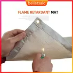 OUTDOOR CAMPING FIREPROOF CLOTH HEAT INSULATION PAD FLAME RE