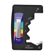 ANENG Battery Tester with LCD Power Index Display for C D N AA AAA 9V 1.5V Button Battery Checker black