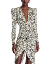 Ronny Kobo Amara Silk Blend Dress
