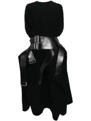 [Junya Watanabe] Belted Wool Asymmetric Coat