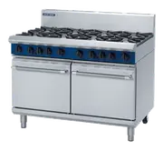 Blue Seal Evolution Series G528D - 1200mm Gas Range Double Static Oven