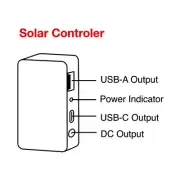 ️ JumpsPower 100W Solar Panel Portable Charger Power Generator Fold AU Stoc ️
