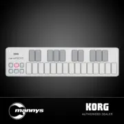 Korg nanoKEY2 (WHITE) 2nd Gen Portable MIDI Keys
