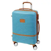 Pierre Cardin 54cm CABIN Hard Shell Luggage Travel Suitcase - Blue