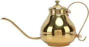 Gooseneck Kettle for Pour Over Coffee and Tea, Stainless Steel Tea Kettle, Gold Kettle Thin Mouth Drip Coffee