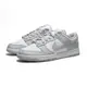 NIKE 休閒鞋 DUNK LOW RETRO 灰白 經典 復刻 皮革 男 DD1391-103