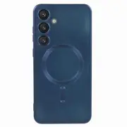 For Samsung Galaxy S24 Slim Case Rubberized TPU Phone Case with Lens Film,Compatible with MagSafe