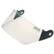 Msa Safety Fire and Rescue Visor,Standard,Clr,4in 10037315 Msa Safety 10037315