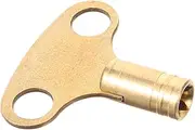 Amosfun Radiator Valve Key Metal Bleed Tool for Easy and Radiator Maintenance Compact Design for Home and Office Use Durable and Convenient Plumbing Wrench
