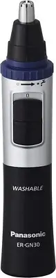 Panasonic Nose Trimmer and Ear Hair Trimmer,ER-GN30-K, Wet/Dry Nose Hair Trimmer