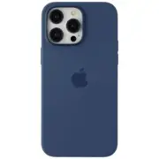 Apple Silicone Case with MagSafe for iPhone 14 Pro Max - Storm Blue