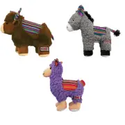 KONG Sherps Medium SQUEAKY & CRINKLE Ultra Soft Cuddle & Fetch Dog Squeaker Toy